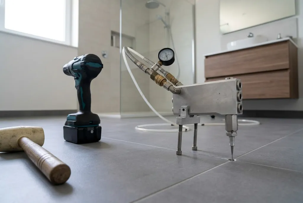 Kitbedrijf Kamerik – holle tegels injecteren